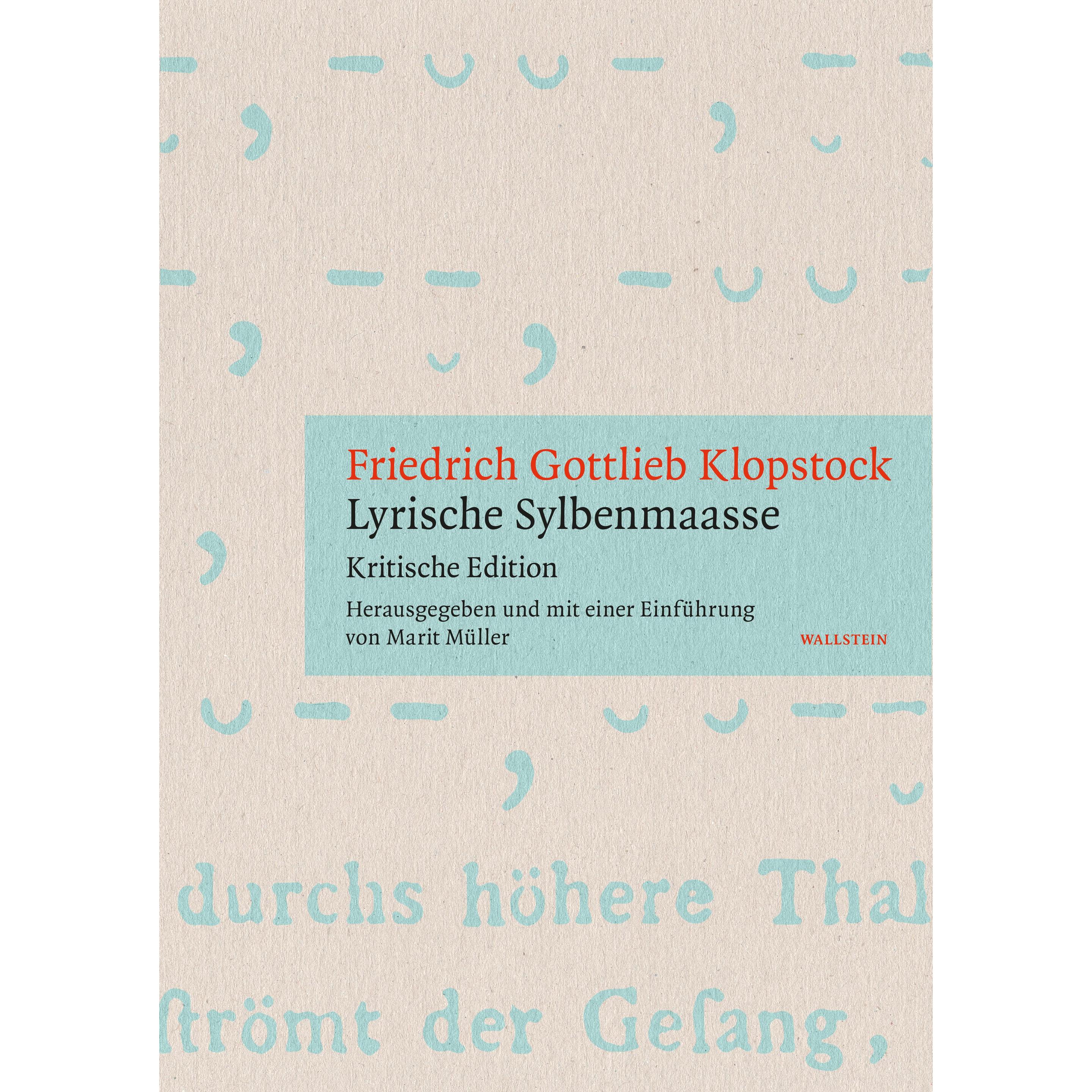 »Lyrische Sylbenmaasse«, Fachbücher von Friedrich Gottlieb Klopstock