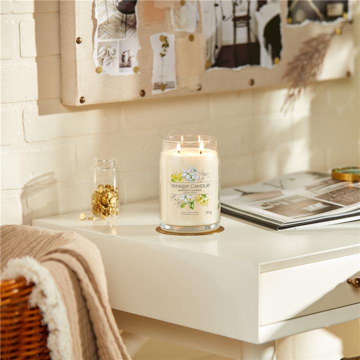 Produktbild Yankee Candle Duftkerze Midnight Jasmine Signature Large Jar (567 g)