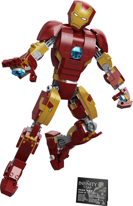 Actual product image LEGO Iron Man figure (76206, LEGO Marvel)