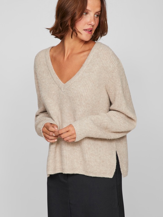 Produktbild Vila V-Ausschnitt Strickpullover (XS)