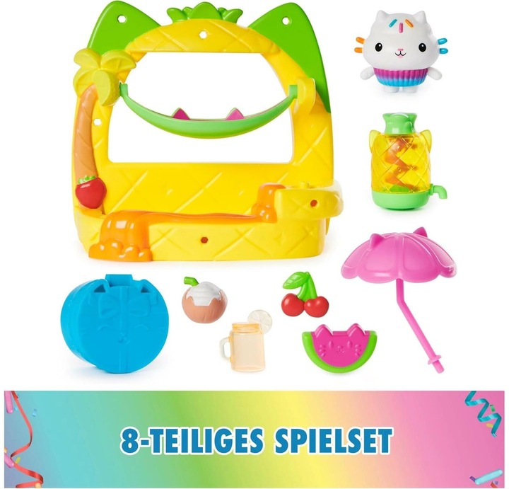 Actual product image Gabby's Dollhouse - Kuchi's Juice Bar Balcony Playset