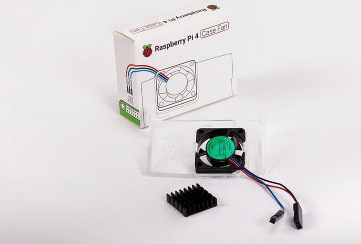 Actual product image Raspberry Pi Fan for official case 4 + Heatsink