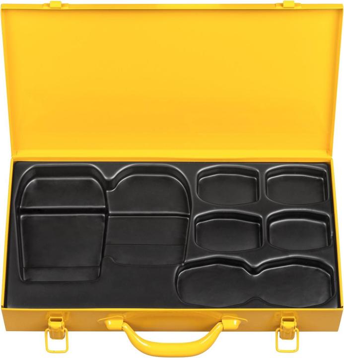 Rems Stålkasse 6 pressringe (PR-2B) - Stålkasse med indlaeg til mellemtang Z1 & Z1 Mini