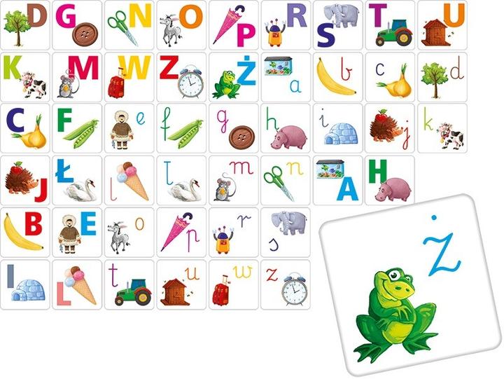 Actual product image Adamigo Memory Game - Uppercase and Lowercase (1 - 4 Players)