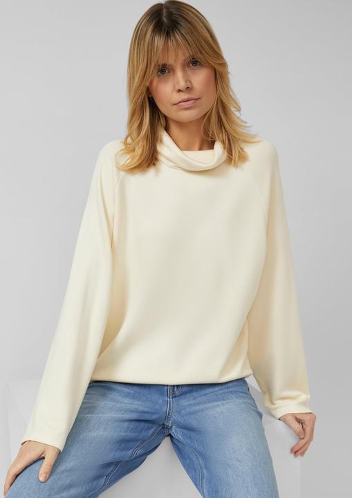 Produktbild s.Oliver Sweatshirt Sweatshirt aus Viskosemix im Relaxed Fit (36)