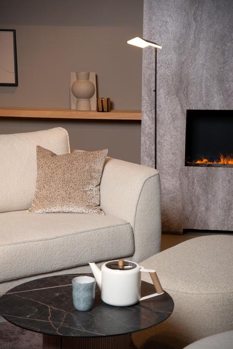 Actual product image Lucide AARON - Floor lamp - LED Dim. - 1x10W 4000K - Black 19730/10/30 (1000 lm)