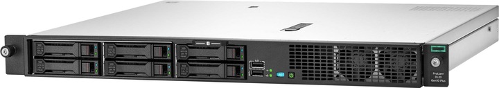 Immagine prodotto HPE E ProLiant DL20 G10+, 1xE-2314, 4 Core UDIMM 3200MT/s, 4xSFF, 1xPS, S100i SA (Intel Xeon E-2314, 16 GB, Server Rack)