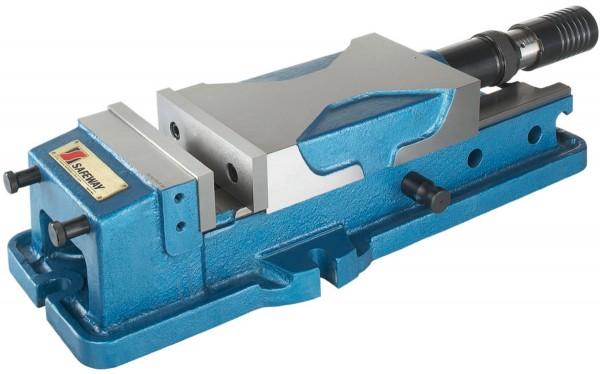 Elmag - Hydraulikschraubstock MP 200 V m. NiederhaltsystemSpannkraft 62 KN (310 mm)