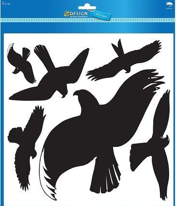 Actual product image Z-Design Window picture warning birds