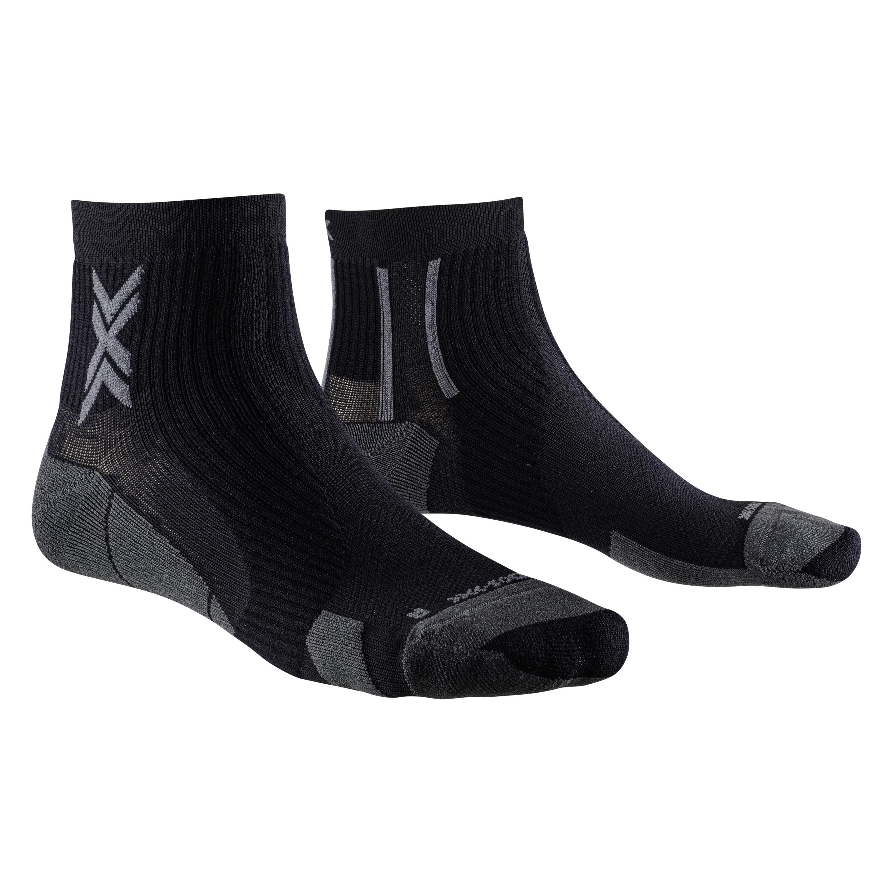 X-Socks, Unisex, Sportsocken, Run Perform Ankle (35 - 38), Schwarz
