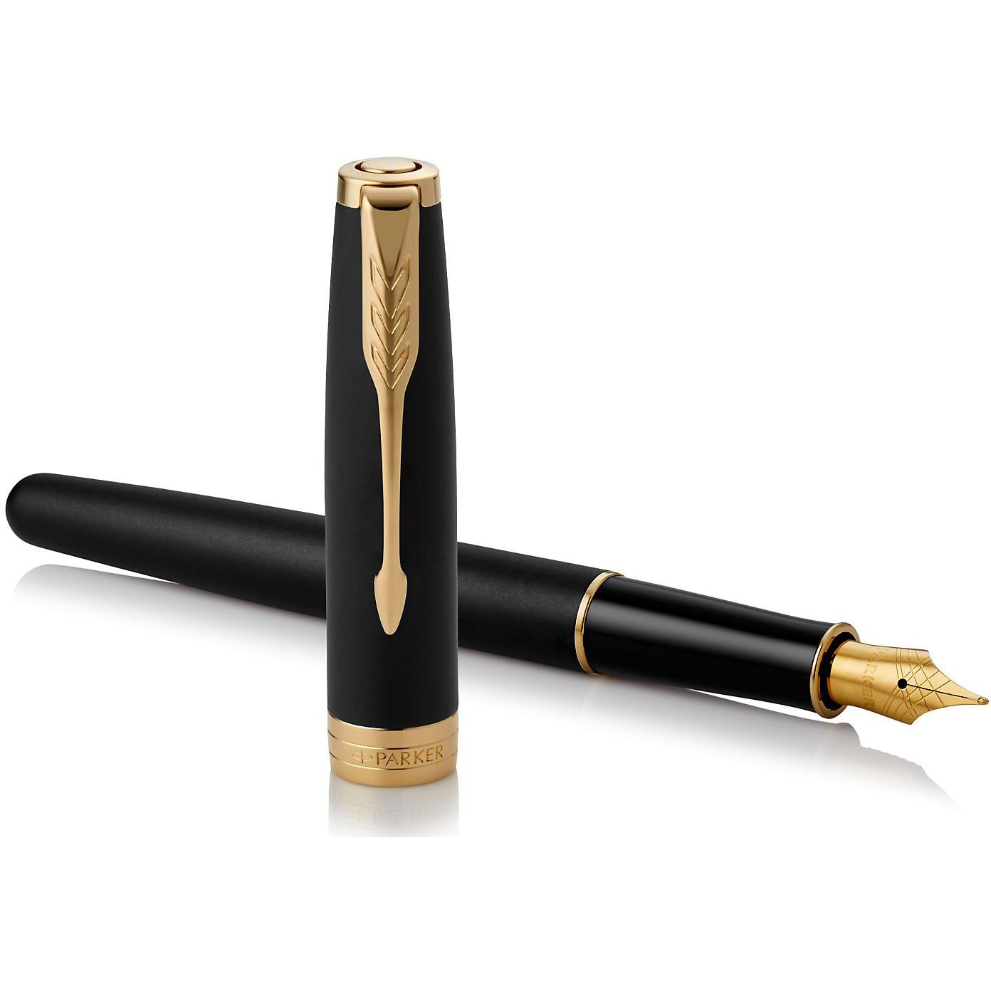 Thumbnail - Parker Pen, Schreibstifte, Sonnet (Black, Gold, 1 x)