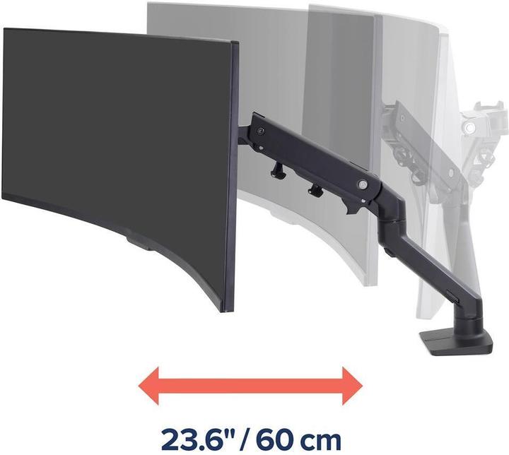 Actual product image Ergotron HX Monitor Arm with patented CF technology (Table, 49", 19 kg)