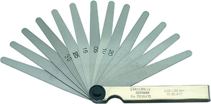 Produktbild Stahlwille 11095-11097 Präzisions-Fühlerlehren Nr. 11097/26 (10 cm)