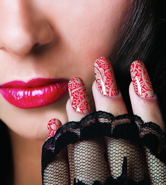 Produktbild Rio Lace Nails (NLAC) Nail Care Kit (Red)