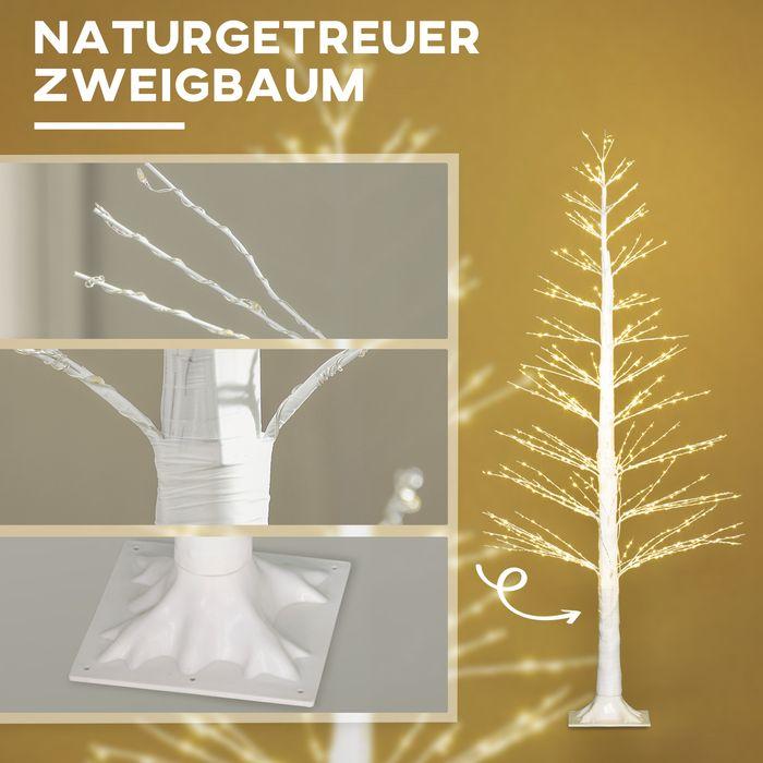 Produktbild Swisshandel24 150 cm Lichterbaum Kunstbaum mit 600 LED, LED Weihnachtsbaum, Indoor und Outdoor