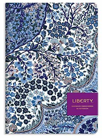Abrams & Chronicle Liberty Tanjore Gardens B5 Handmade Embroidered Journal (Harter Einband)