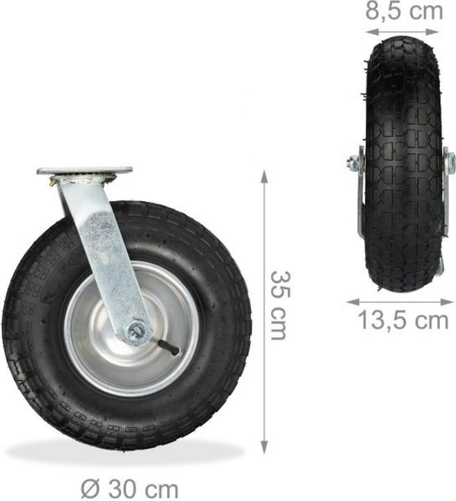 Produktbild Relaxdays Lenkrolle