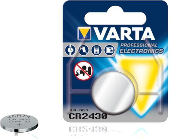 Image du produit Varta Electronics CR2430 (1 pcs, CR2430, 290 mAh)