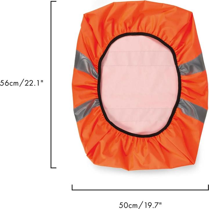 Produktbild Dicota Regenhülle Hi-Vis 25 liter orange (25 l)