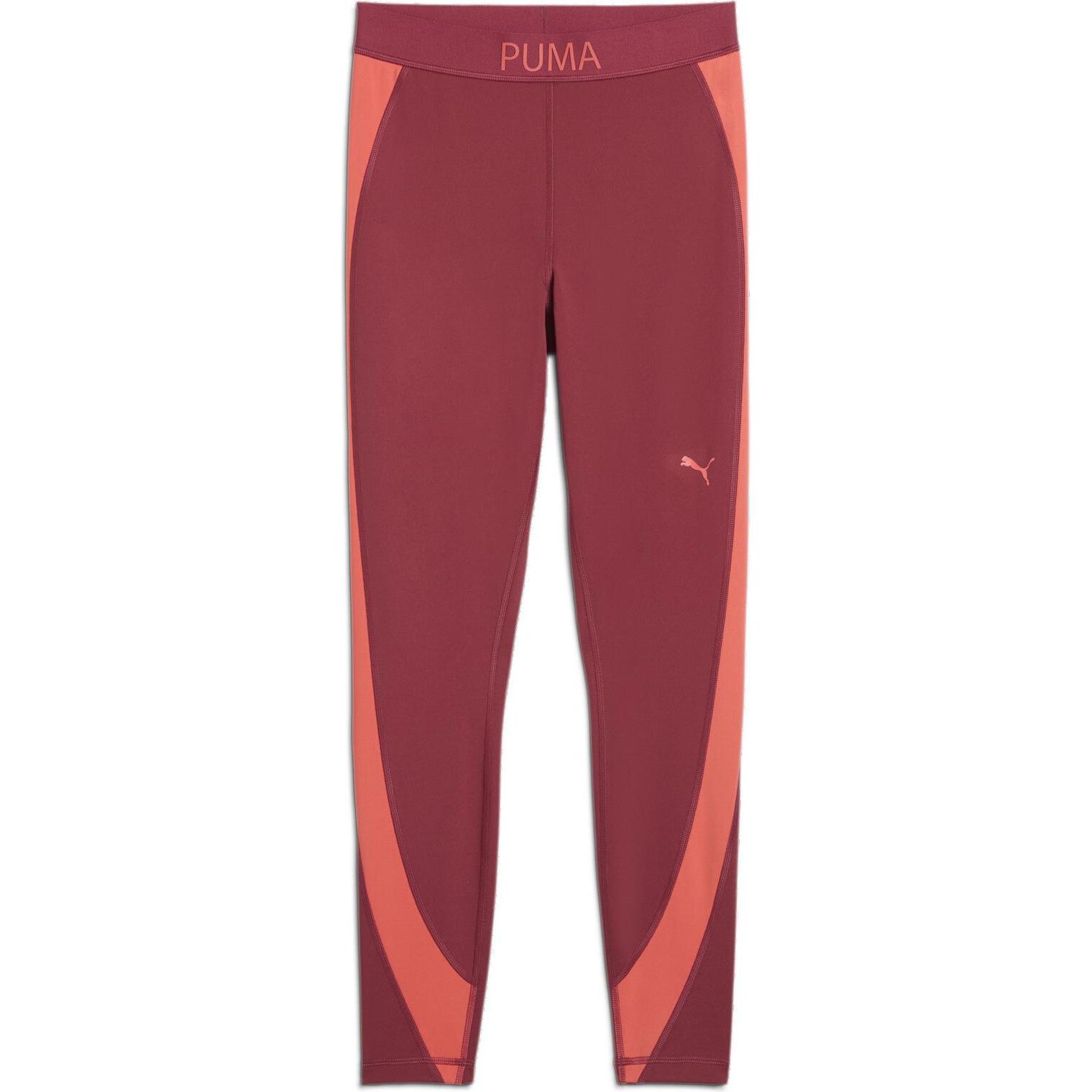 Puma, Damen, Tights, W STRONG TIGHT - HW 7/8 (XL), Rot, XL