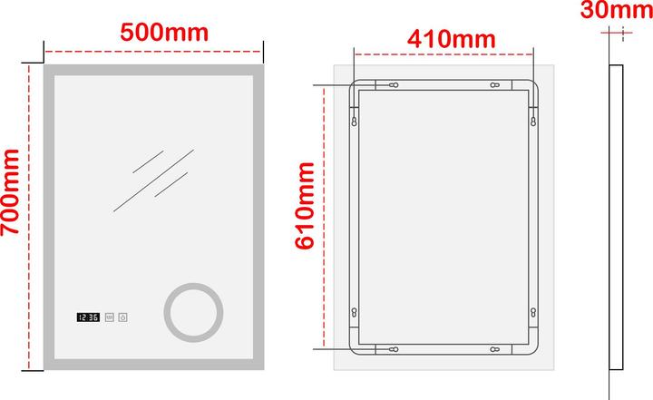 Immagine prodotto Pro-Tec Lizzano (50 x 70 cm)