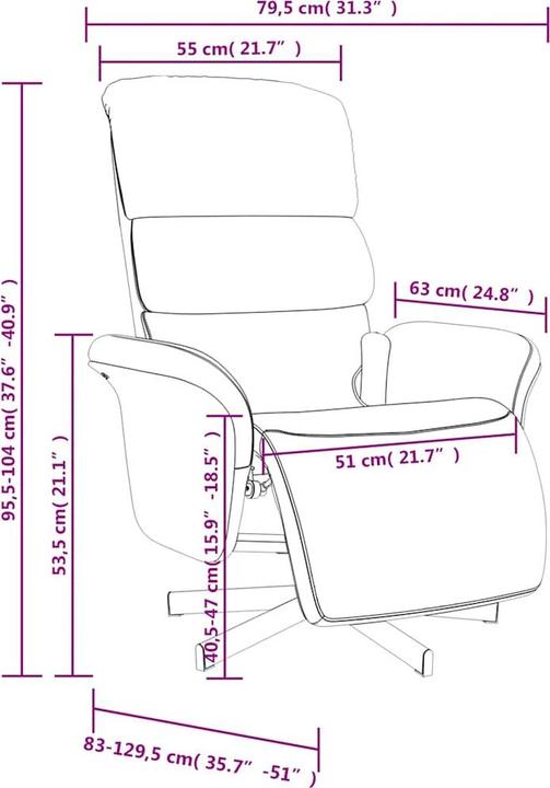 Image du produit vidaXL Massagesessel