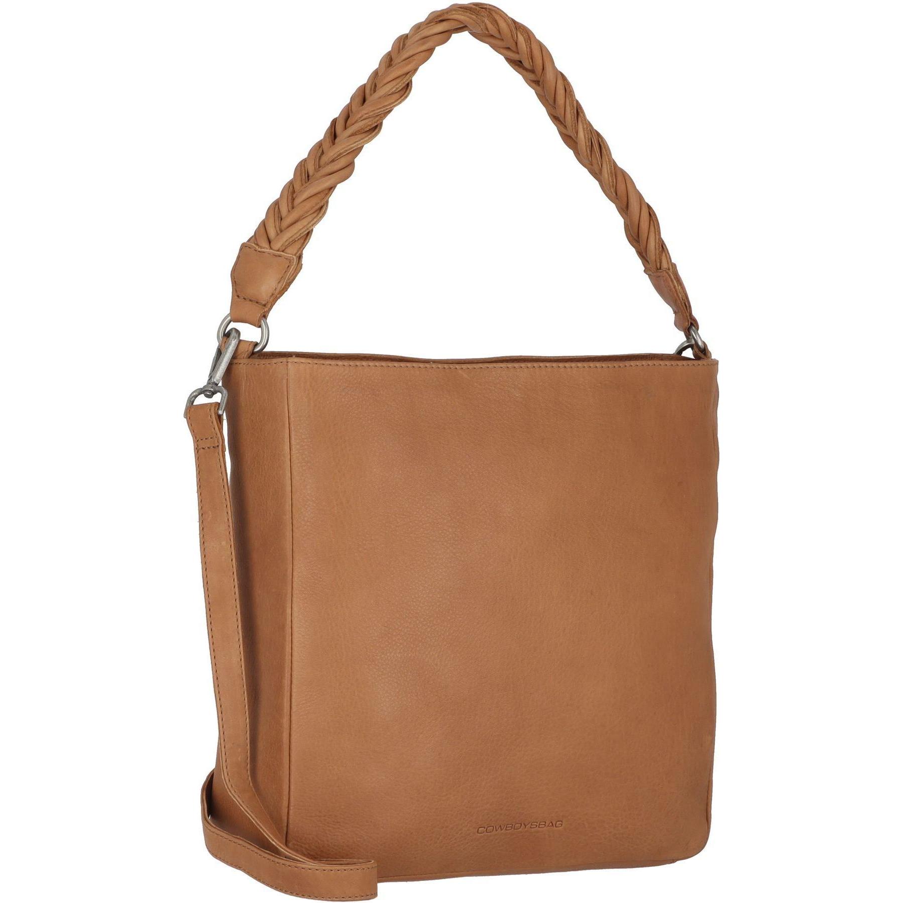 Thumbnail - Cowboysbag, Handtasche, Edmonton Schultertasche Leder 29 cm, Beige