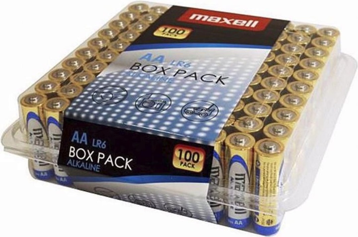 Maxell LR6 AA Box (100 pcs., AA)