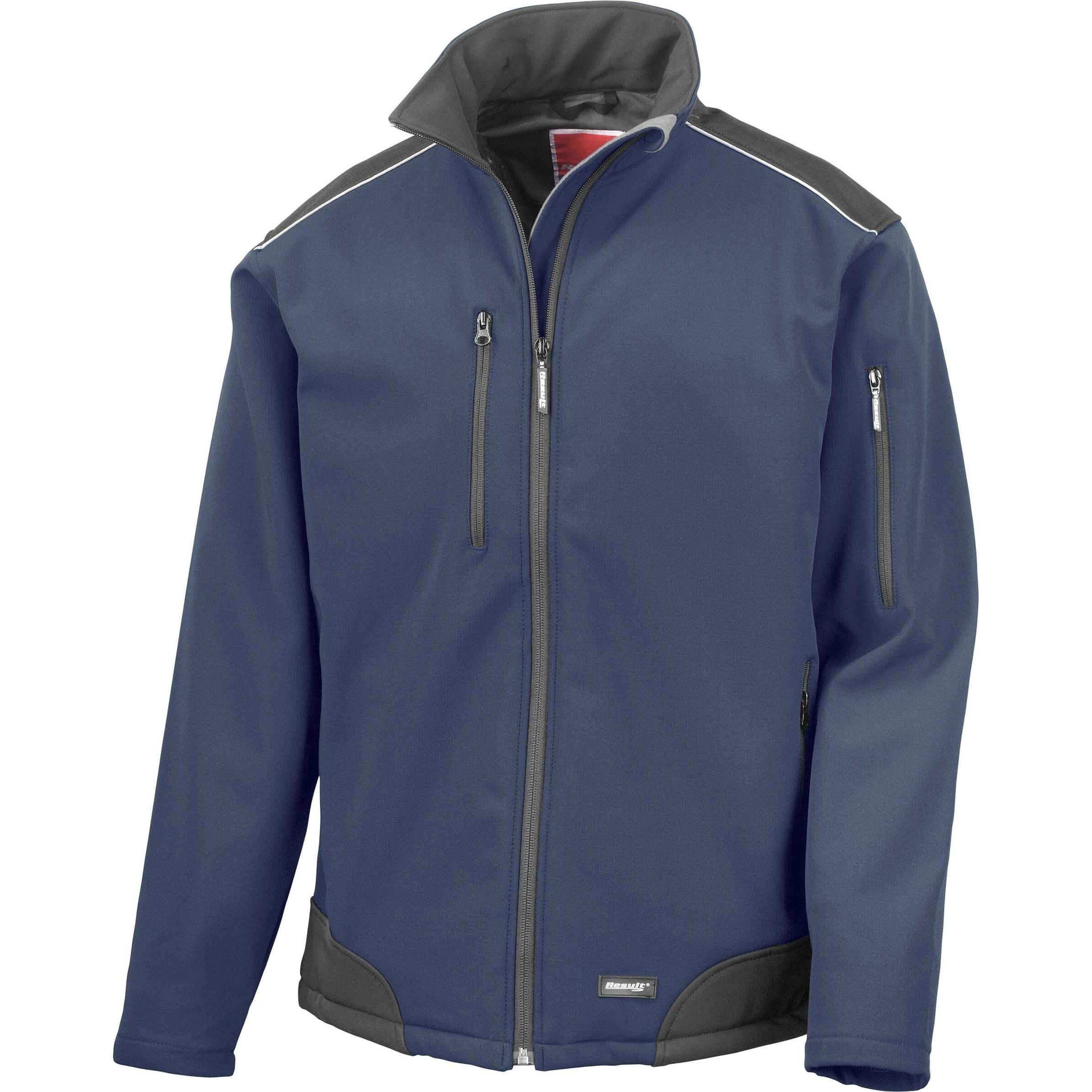 Regatta, Herren, Jacke, Softshell Ripstop (XL), Blau, XL