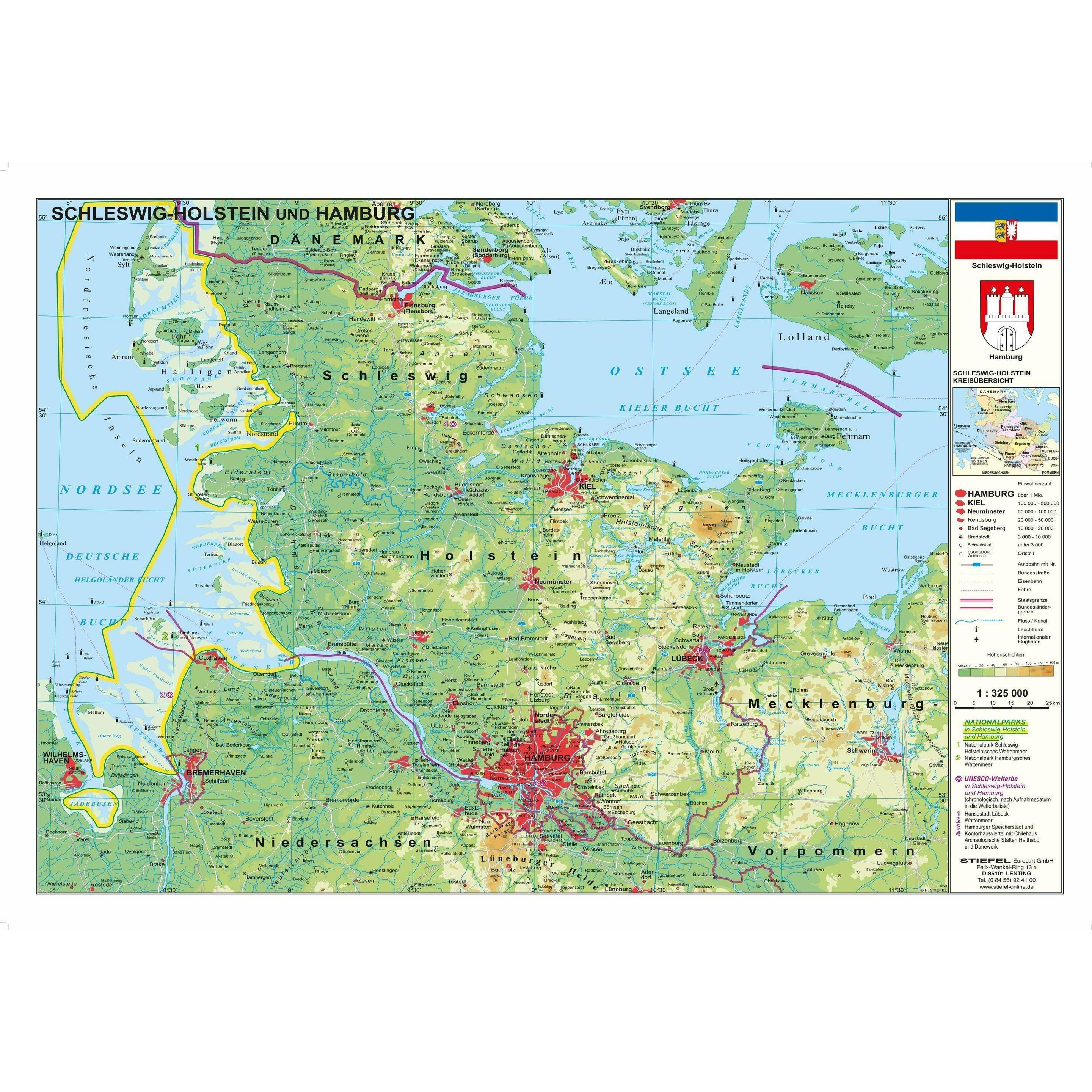 Stiefel Eurocart Stiefel:Schleswig-Holst. Hamburg physi (41273598)