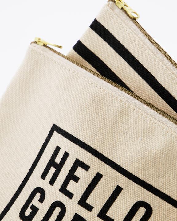 Produktbild House Doctor Clutch, HDCanva, BlackOff-white (1.20 l)