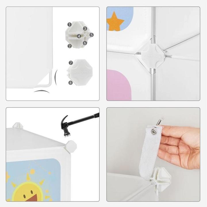 Image du produit Songmics Kids (123 x 31 x 123 cm)