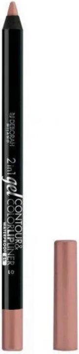 Deborah Milano 2in1 Gel Contour & Colour Lip Liner No 01 (1)