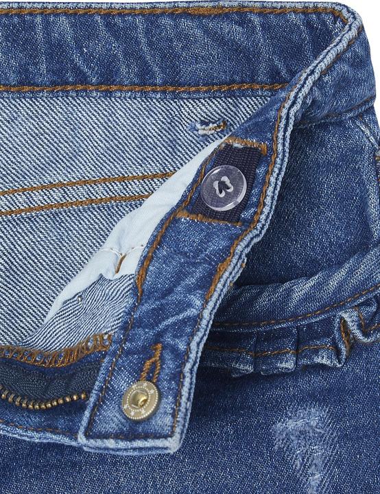 Actual product image Vertbaudet Gerade Mädchen Jeans, Hüftweite COMFORT (128)