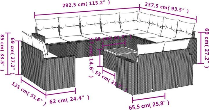 Produktbild vidaXL Birdie
