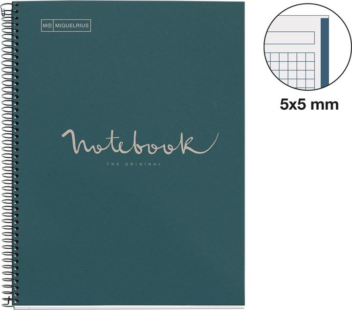 Produktbild Maul ECO Emotions NB 1 ECOMARINE Recycle SQ (A4, Harter Einband)