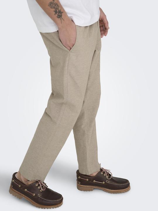 Produktbild Only & Sons Onslinus Crop 0007 Cot Lin Pnt Noos (XL)