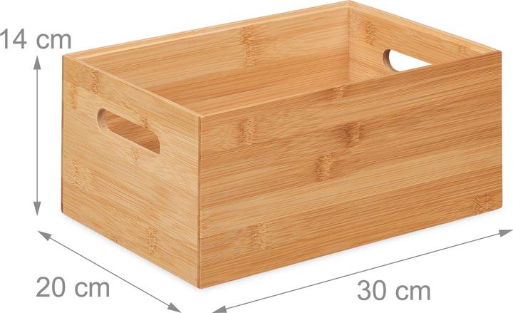 Produktbild Relaxdays Aufbewahrungsbox (30 x 20 x 14 cm)