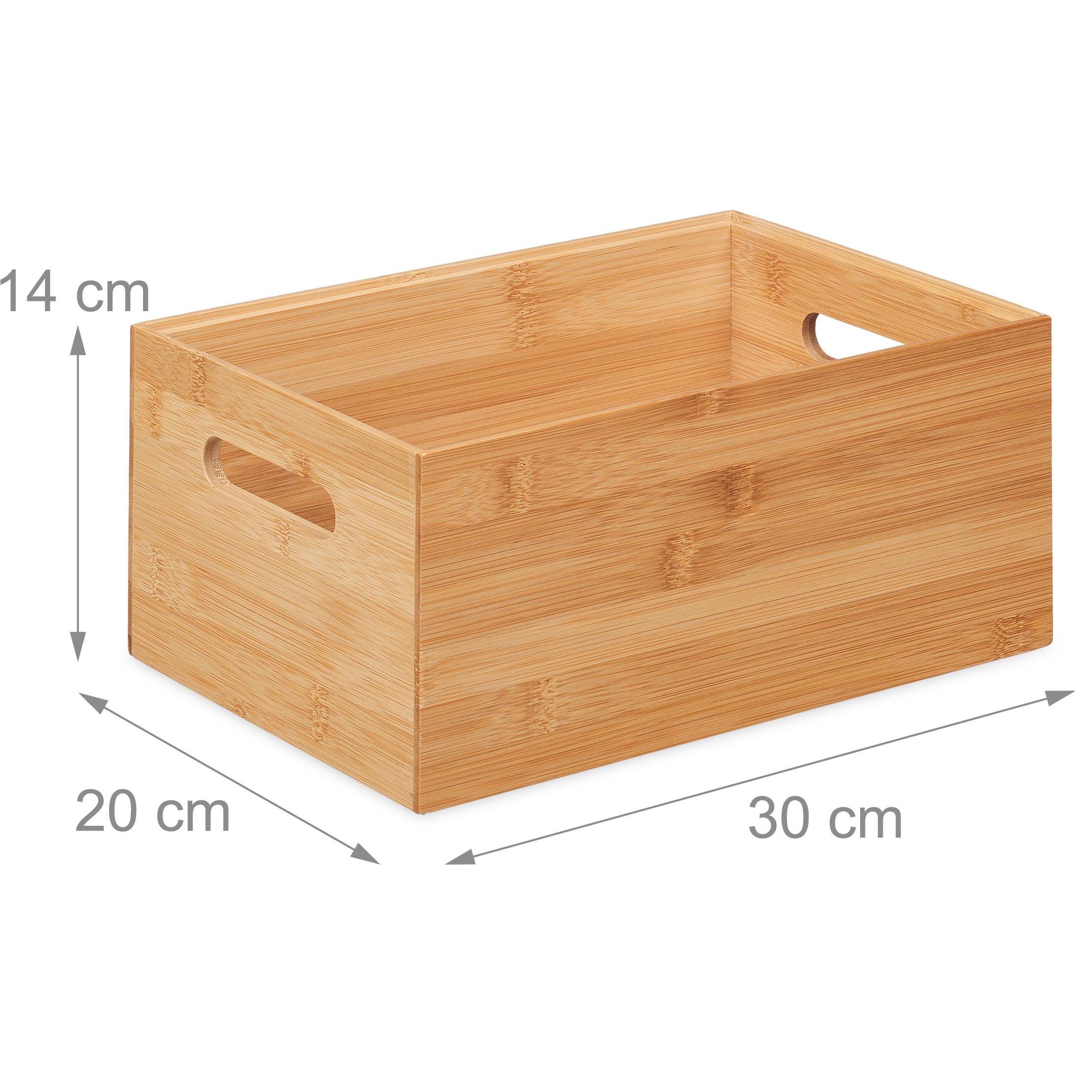 Thumbnail - Relaxdays, Aufbewahrungsbox, Aufbewahrungsbox (30 x 20 x 14 cm)