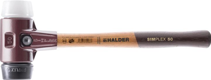 Produktbild Halder SIMPLEX-Schonhammer 80 GUMMIK./SUPERPL. TE SIMPL (2770 g)