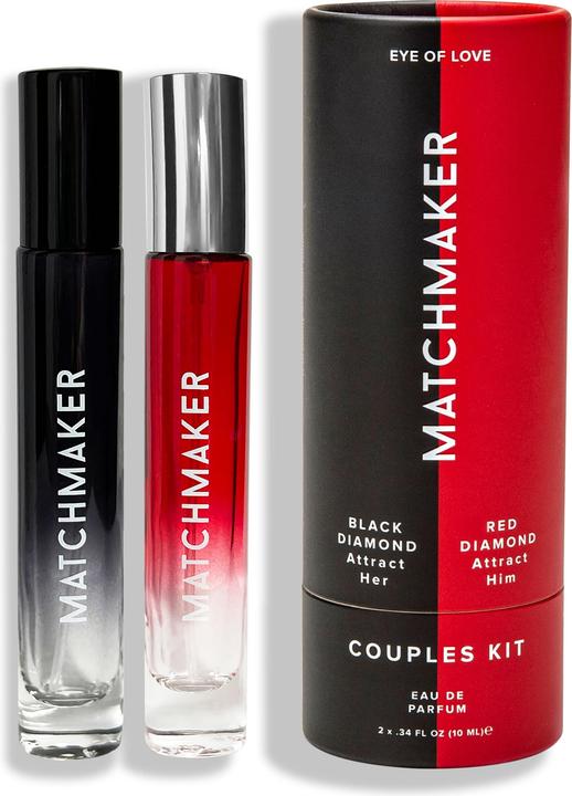 Actual product image Eye of Love EOL Matchmaker Pheromone Perfume Couples Kit 2pc - 10 ml (Eau de cologne, 10 ml)