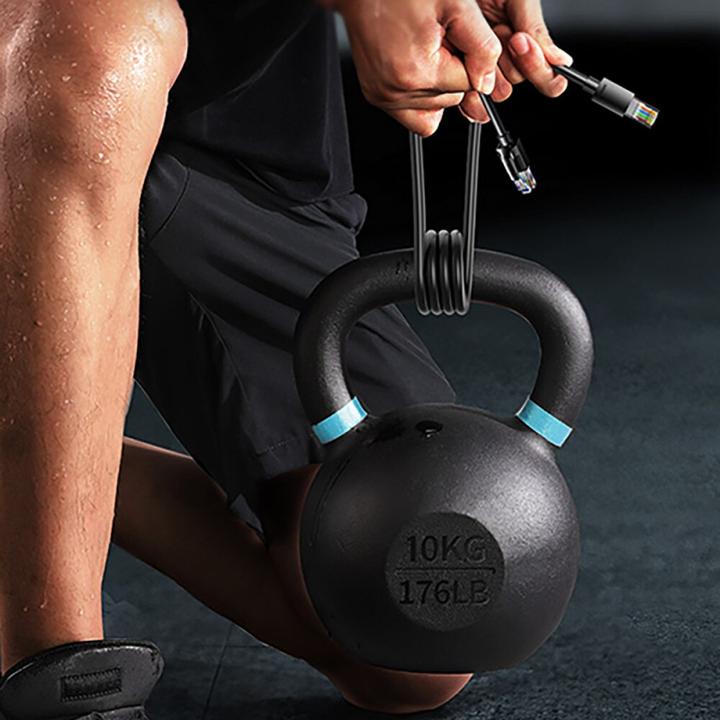 Actual product image Ugreen Cat6 F/UTP Ethernet-Kabel 8 m - Schwarz (F/UTP, CAT6, 8 m)