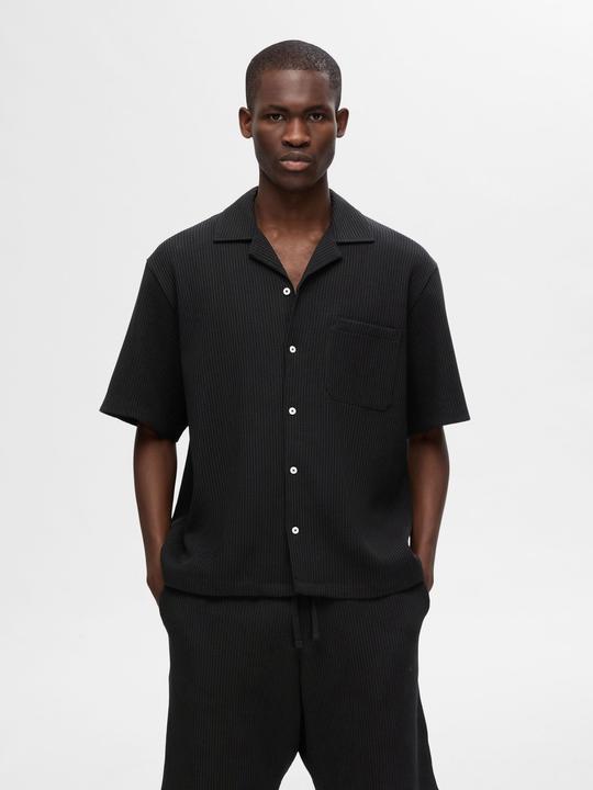 Produktbild Selected Waffelstruktur Kurzarmhemd (M)