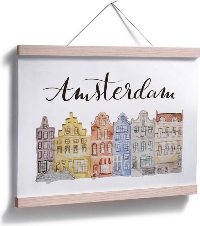 Immagine prodotto Trenddeko Skyline di Amsterdam - Acquerello (50 x 40 cm)