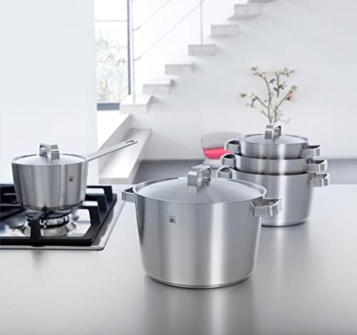 Produktbild BK Conical+ Kookpannenset - 5 delig - RVS (16 cm, Pfannenset + Topfset, Edelstahl)