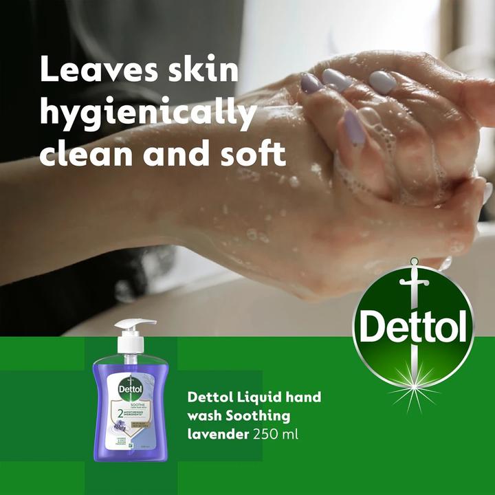 Productafbeelding Dettol Antibacteriële vloeibare handwas (Vloeibare zeep, 250 ml)