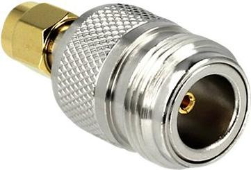 Actual product image Delock Antenna adapter N-Type - SMA, female - male