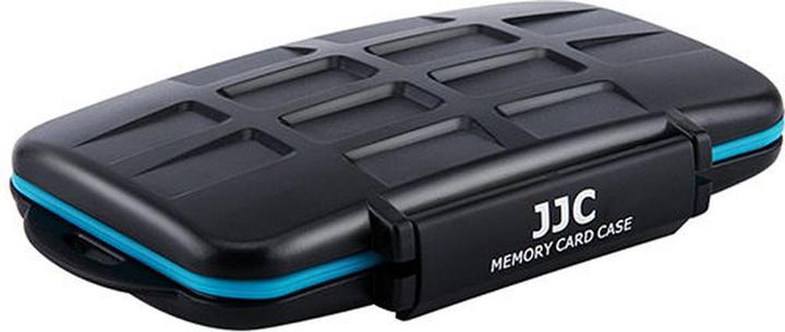 JJC MC NSMSD16 Geheugenkaarthoesje Zwart (Klepje voor geheugenkaart)