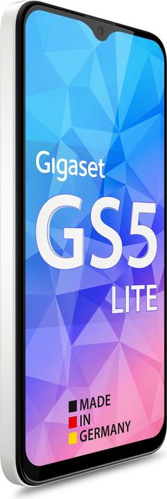 Actual product image Gigaset GS5 Lite (64 GB, White, 6.30", Dual SIM, 4G)