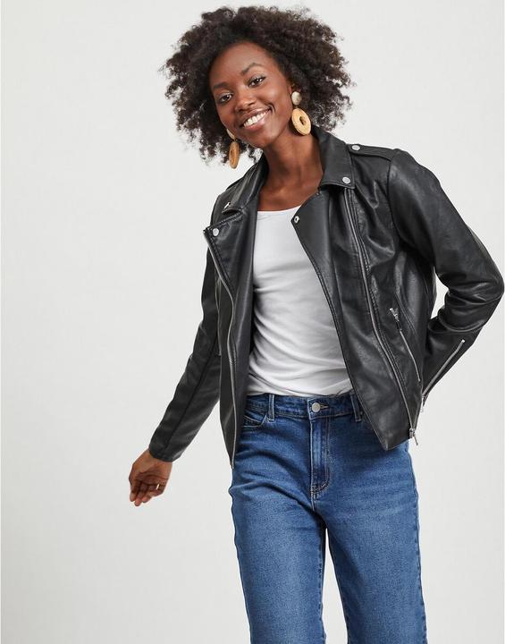 Produktbild Vila Biker-Look Kunstlederjacke (XS)